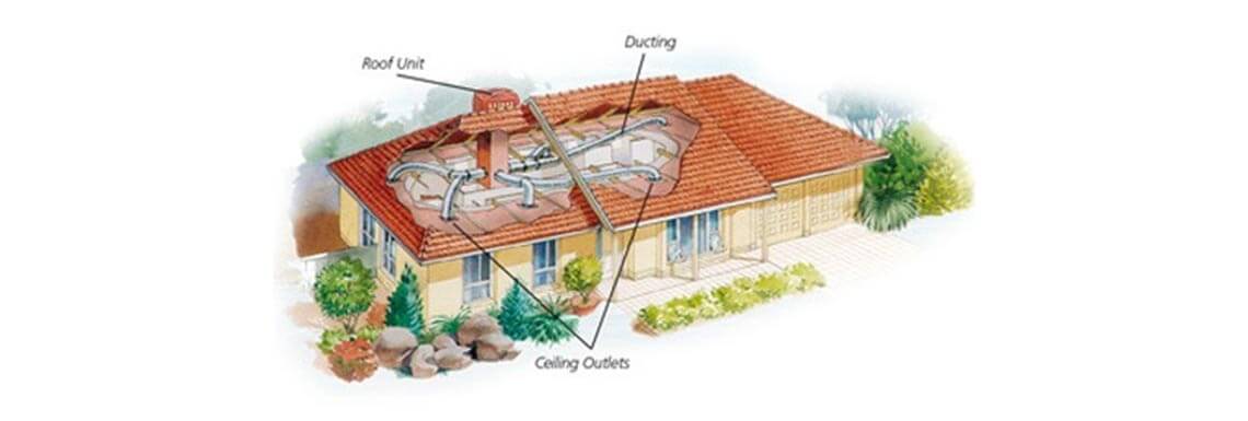 Ducted Evaporative Air Conditioning System Perth